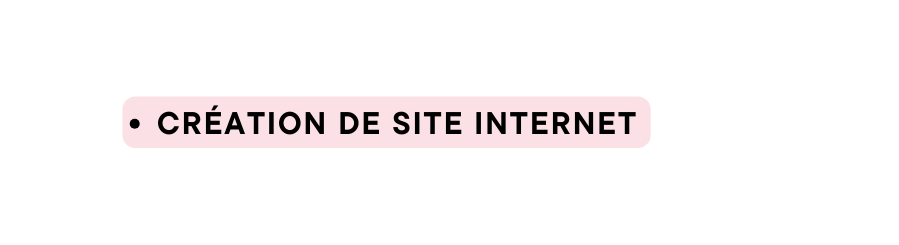 Création de site Internet